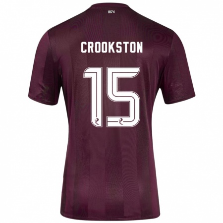 Kandiny Deti Gregor Crookston #15 Burgundsko Dresy Hazai Csapatmez 2024/25 Triĭká