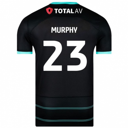 Kandiny Muži Josh Murphy #23 Čierna Dresy Idegenbeli Csapatmez 2024/25 Triĭká