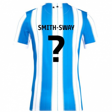 Kandiny Ženy Jay Smith-Sway #0 Modrá Biela Dresy Hazai Csapatmez 2024/25 Triĭká