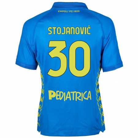 Kandiny Ženy Petar Stojanović #30 Modrá Dresy Hazai Csapatmez 2024/25 Triĭká