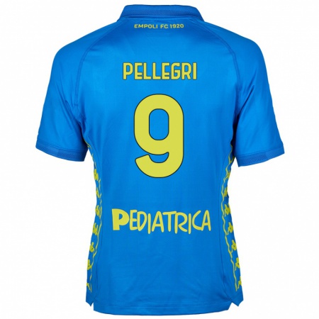 Kandiny Muži Pietro Pellegri #9 Modrá Dresy Hazai Csapatmez 2024/25 Triĭká